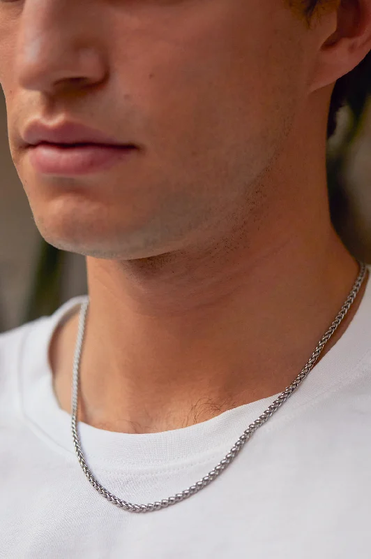 Women’s sapphire necklaces-Mens Spiga Chain Necklace