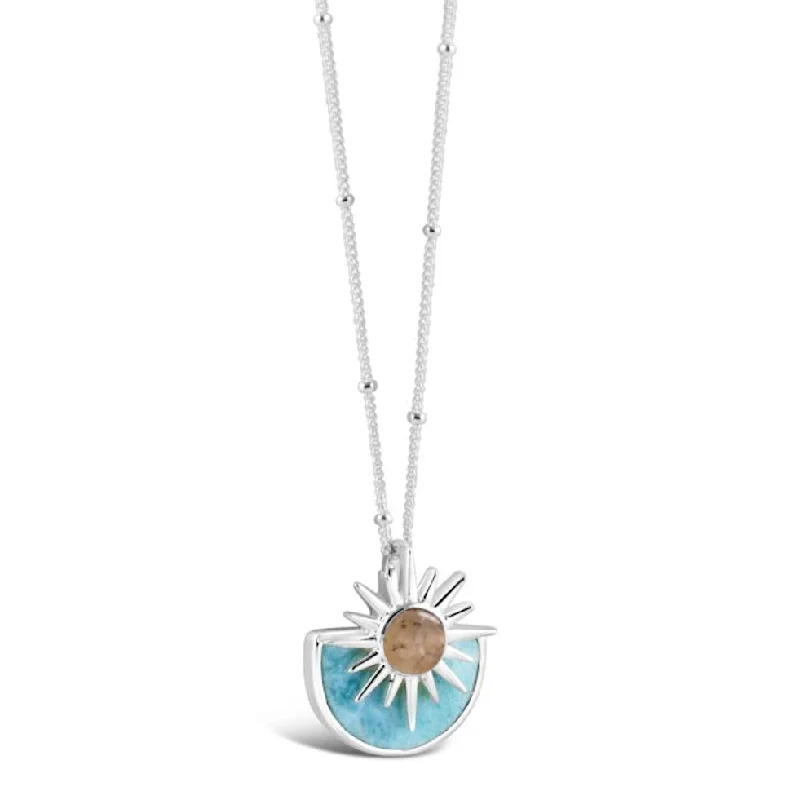 Women’s silver necklaces-Sun Splash Necklace