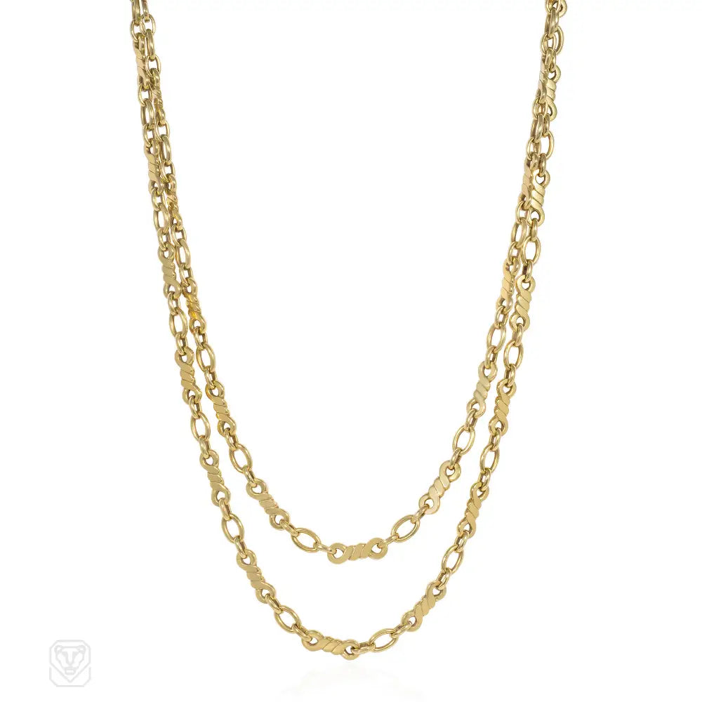 Women’s heart-shaped gold necklaces-Cartier, Italy gold ropetwist necklace