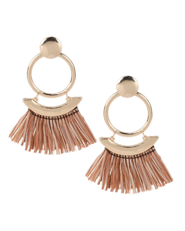 Women’s chic earrings-Fringe Earrings