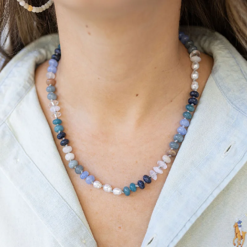 Women’s gemstone drop necklaces-Full of Bliss Necklace