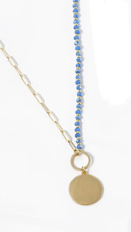 Women’s pearl drop necklaces-Nantucket Morning Necklace