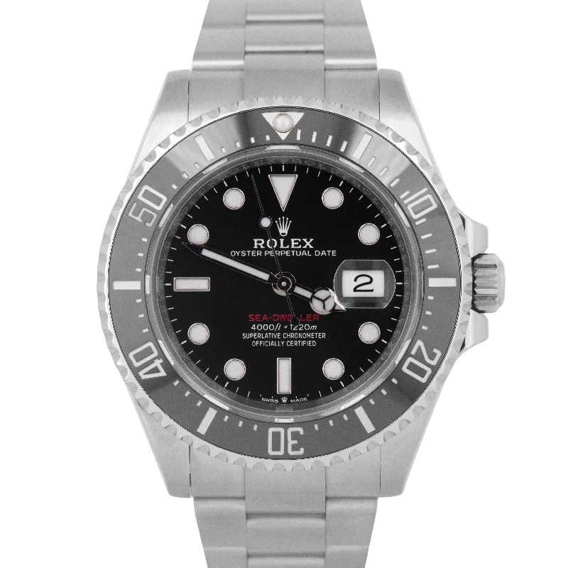 Unisex analog watches-MINT 2020 PAPERS Rolex Sea-Dweller Mark II 50th-Anniversary Red 43mm 126600 BOX