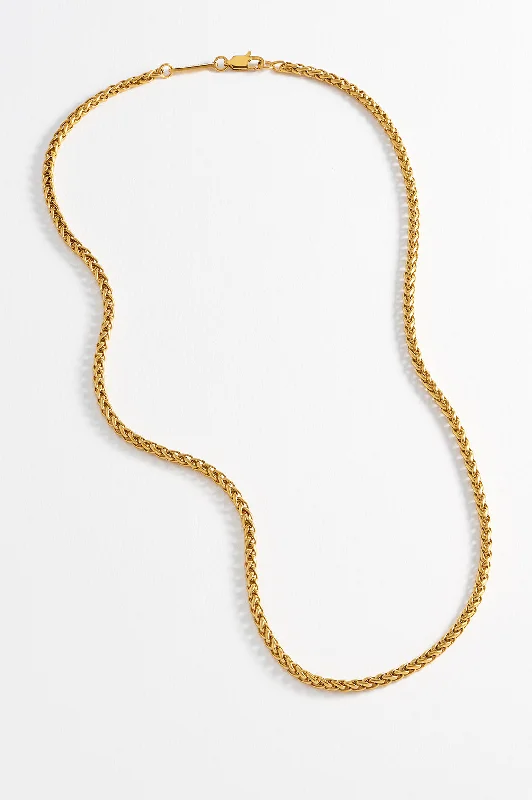 Women’s classic necklaces-Mens Spiga Chain Necklace