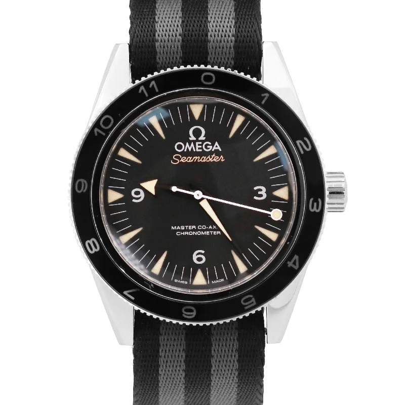 Unisex digital watches-Omega Seamaster 300 James Bond SPECTRE Steel 007 NATO 41mm 233.32.41.21.01.001