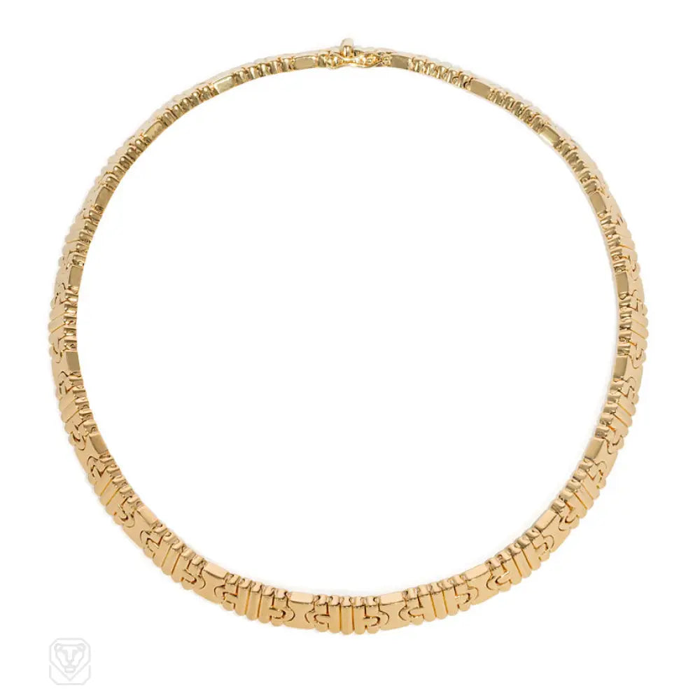 Women’s long silver necklaces-"Parentesi" necklace by Bulgari