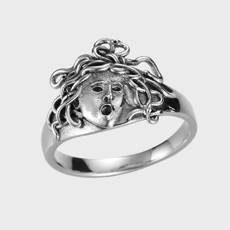 Women’s birthstone rings-Medusa - Ring V2