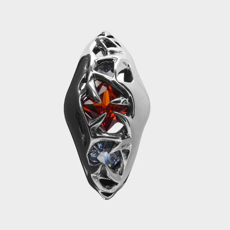 Women’s titanium rings-Bloodmoon - Ring