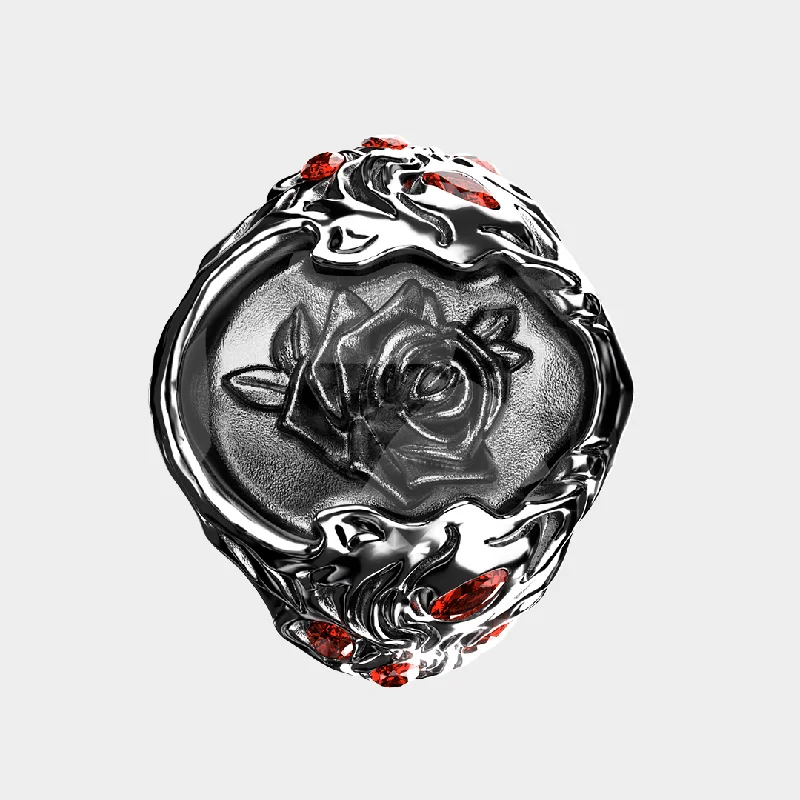 Women’s gold rings-Terra Scarlet - Ring