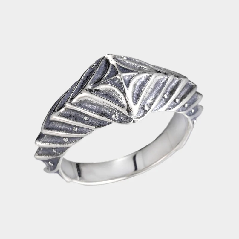 Women’s black diamond rings-Virtus - Ring