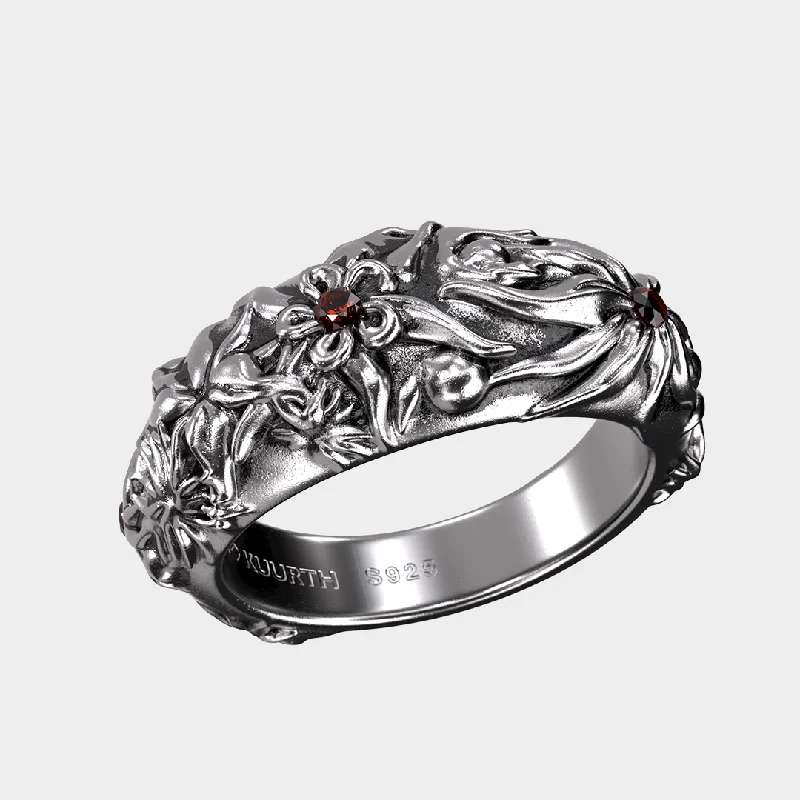 Women’s wedding band rings-Secret Garden - Ring