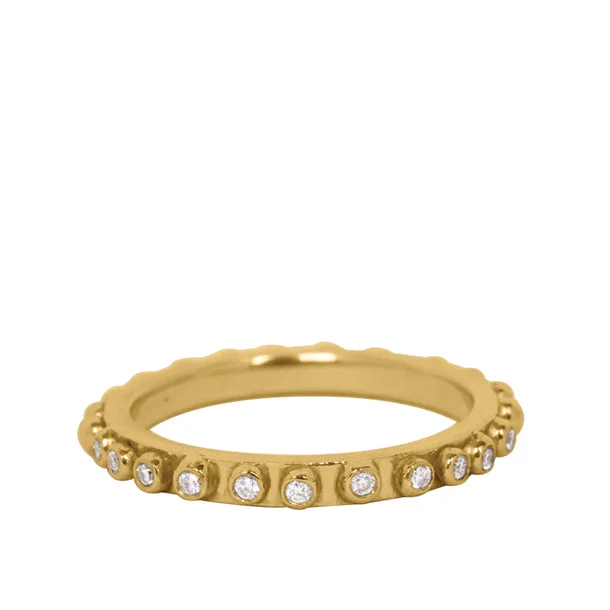 Women’s double band rings-BOHEME ETERNITY DIAMOND RING