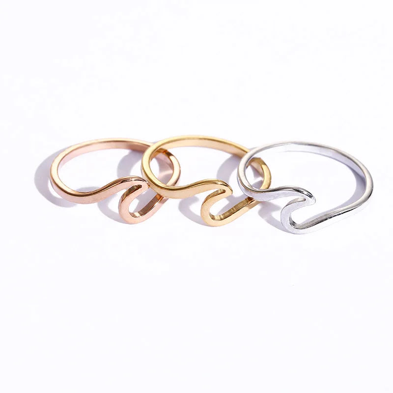 Women’s halo rings-Surfrider Ring