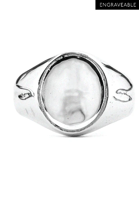 Women’s intricate rings-Tribute Signet Ring